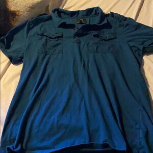 Rock and Republic Navy Blue Polo Shirt sz. XL